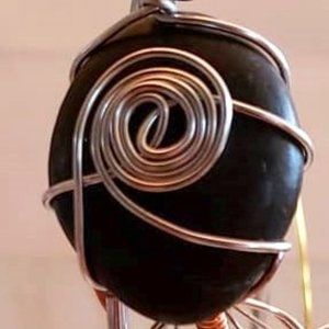 Black Stone Pendant